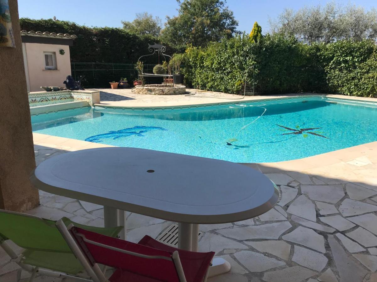 2 Pieces Rdc Villa Piscine La Roquette-sur-Siagne 外观 照片